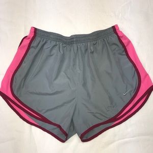 Nike Running Shorts Grey and pink